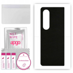 apgo Protective Skin Sticker for the back compatible with Samsung Galaxy Z Fold4, Wrap Film, Foil, Vinyl - Pattern Matrix