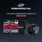 Ettetellige ATEEZ The World EP.Fin: Kas X ver. 7-tolline vin&uuml;&uuml;l + juhusliku v&auml;rvi LP