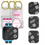 Kruger&Matz SmartKidiga &uuml;hilduv 3x apgo MATTE h&uuml;briidne kaitseklaas, painduv nanoklaas, suurep&auml;rane asendus karastatud klaasile, kriimustuskindel