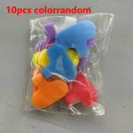 10 tk kaablisildid, korduvkasutatavad kaablik&ouml;idised koos kirjutatava sildiga, juhtmesildid, kaablisildid ja juhtmesildid kaabli haldamiseks 10pcs Color Random