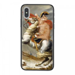 V&auml;ga odav iPhone 11 12 13 Pro Mini 5 5S SE 5C 6 6S 7 8 X XR XS Plus Max jaoks Leonardo Da Vinci Mona Lisa Pat Cat Black Funda iphone 11