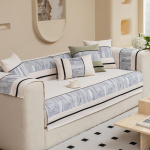 Diivanipadi Kerge luksuslik k&otilde;rgkvaliteetne &scaron;enill Four Seasons universaalne diivanikatte kate libisemiskindel istmepadjad katteriie 70*70cm