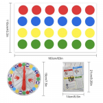 Perepidu mitme m&auml;ngijaga m&auml;ng Twisteri m&auml;ngud siseruumides &otilde;ues m&auml;nguasjad M&auml;ng Keha keeramine lastele T&auml;iskasvanute spordi interaktiivne abivahend