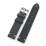 Kellarihm Vintage seemisnahast kellarihm 18mm 20mm 22mm 24mm hall rihma asendusk&auml;epael K&auml;sitsi valmistatud &otilde;mmeldud kellarihm 20mm