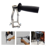 Drill Adapter for Cuts in Wood, Ergonomic Accessory Machine Argent