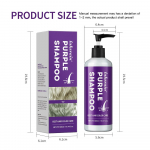 Lilla &scaron;ampoon toitev juukseid konditsioneeriv v&auml;rvi fikseeriv pleekitav kollaste juuste &scaron;ampoon 300ml