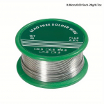 Kampoli s&uuml;damikuga pliivaba joodis, r&auml;bustiga joodis, jootetraat, jootetraat remondiks ning elektriliste ja elektrooniliste jootekomponentide isetegemine 0.03inch/20g valge