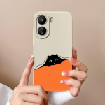 Uus koomiksimustriga kate Xiaomi Redmi 12 13 13C K60 Ultra K70 Note 13 Pro Bumper Anti Drop Liquid Pehme Silikoonist Pretty Phone Case Shell jaoks Redmi jaoks Redmi 13R 5G