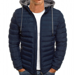 Meeste talvejope soe Slim Fit paks mantel vabaaja jope pealisriided top pluus M punane