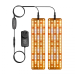 LED taimekasvatusvalgusti tahvel t&auml;isspektriga lisavalgusti toataimedele taimede kasvuvalgusti One Drag Two US Plug Warm light