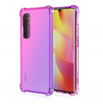 Selge armas gradienttelefoni &uuml;mbris, &otilde;huke kriimustusvastane painduv TPU kate, p&otilde;rutuskindel kaitse&uuml;mbris Xiaomi 12 Lite 13 Pro 14 Ultra CC9e A3 Poco C50 jaoks Xiaomi Civi 1S 5G roosa/lilla