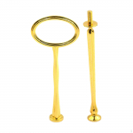 2-korruseline koogi-tassikoogialuse aluse k&auml;epide juubeliks Argent