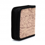 40 plaadiga CD-hoidja DVD &uuml;mbris, hoiustamise rahakott Vcd korraldaja kunstnahast kott kollane