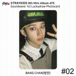 Stray Kidsi 9. minialbum ATE Soundwave 1. Lucky Draw fotokaart Polaroid Bangchan - Photocard #2
