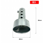 Sobib mudelile YAMAHA MT07 MT09 HONDA KAWASAKI Z1000 SUZUKI BMW universaalmootorratta 35mm 42mm 45mm 48mm 60mm DB Killer v&auml;ljalasketoru A1