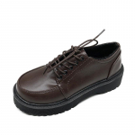 Platvormiga Vanaaegsed Kingad Oxfordi Kingad S&uuml;gis Vanaaegsed Pruunid Kunstnahast Paeltega Naiste Moekad Loaferid Mustad Oxfordi Kingad 36 pruun