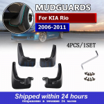 Auto porilapid Kia Rio 2006 - 2011 Uus Pride 4-ukseline sedaan Porilapid Pritsmekaitsed Porilapid Porilauad Poritiibad 2007 2008 2006-2011