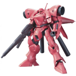 HGUC Mobile Suit Gundam 0083 AGX-04 Gerbera Tetra 1144 skaala v&auml;rvikoodiga plastikmudel pink