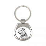 Norfolk Terrier - keychain with a dog, keychain with a print, personalized pendant from the Art-Dog brand