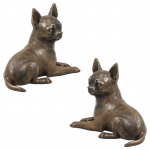 Chihuahua short-haired, Chihuahua smooth - dog statue, figurine for office, trophy for dog show by Art-Dog brand