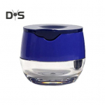 Huulepalsamikonteinerid L&auml;bipaistvad minipurgid Flip Top meigikohver ilukreemide jaoks Kaasaskantav kerge reisimiseks m&otilde;eldud v&auml;ike huulepalsamipott punane