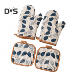 Kuumuskindlad ahjukindad ja potihoidjad Mugav hoiustamine K&otilde;rge kuumakindlus kuni 500 kraadi Fahrenheiti libisemiskindla k&auml;epidemega k&ouml;&ouml;k h&auml;davajalik kollane