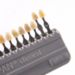 Hammaste valgendamise juhend Dental 16Colors Tooth Model Plate Beauty 1pcs