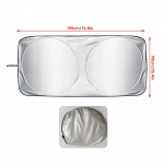 Universaalne auto p&auml;ikesevari UV kaitsekilp eesmine tagumine autoaken lumevastane j&auml;&auml; p&auml;ikesevari p&auml;ikesevari Auto visiiri esiklaasi kate