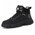 Talvised lumesaapad meestele hoiavad soojas puuvillased jalan&otilde;ud matkajalatsid Palus soojad k&otilde;rged pahkluu saapad Meeste tossud 39 must