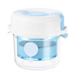 L&auml;bipaistva anumaga &uuml;lipeene v&otilde;rkfiltriga jogurtis&otilde;el BPA-vaba kodujuustus&otilde;el koduste Kreeka jogurtikastmete jaoks sinine