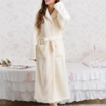 Pulma hommikumantel paks soe kodukleit s&uuml;gistalv korallifliis magamisriided lahtised vabaaja &ouml;&ouml;riided flanellist hommikumantel kimono M