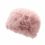 Kohev karusnahast &auml;mbrik&uuml;bar, pl&uuml;&uuml;sist mongoli m&uuml;ts, naiste talvine tuulekindel paks soe k&uuml;lma lumise k&otilde;rvaklapiga m&uuml;ts roosa