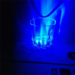Change Cup Pineapple Luminous Bright Colorful Ashion Kt Led veiniklaas tume khaki v&auml;rv