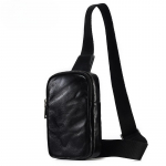 Ehtne Nahast Meeste Crossbody Rinnakott Spordi Mood &Otilde;lakott Meeste K&ouml;&ouml;giviljadega Pargitud Nahk Vintage Rinnakott Meeste must