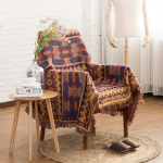 Boho viskepadi diivanile, pehmed kootud žakardist viskepledid tuttidega voodi, diivani, tooli jaoks, kootud pleed 130*180cm