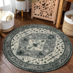 &Uuml;mmargune p&auml;rsia vaip elutoa mustuskindel diivanilaua matt diivan vaip magamistoa kaunistus voodi vaip 80*80cm