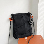 Moodne Crossbody kott Unisex Mini veekindel mobiiltelefonikott vabaaja &otilde;lakott must