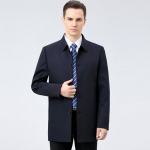 Uues stiilis jakk keskealistele meestele s&uuml;gisel business casual mooruspuu siidist jope meeste tuulejope isa kandmine meestele 170