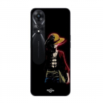 Coque pour Oppo A78 5G one piece manga anime luffy fond noir Maniacase