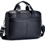 Ehtsast nahast meeste &otilde;lakott, esimene kiht veisenahast pehmest veisenahast vabaaja &auml;rikohver 15.6 arvutikott 40cm*7cm*29cm must