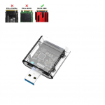 M2 SSD korpus M.2 kuni USB 3.0 Gen 1 5Gbps kiire v&auml;line SSD korpus SATA M.2 NGFF SSD 2242 2260 2280 adapter ketta karp