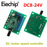 DC8-24V alalisvoolumootori kiiruse regulaator 18KHZ ajamiga harjadeta mootor PWM kiiruse juhtplaat samm-mootori draiver