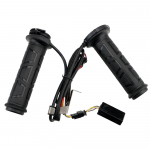 Universaalne temperatuuri reguleerimise mootorratta elektriline k&auml;sisoojendusega k&auml;epidemed Kuumad juhtraud Mootorratta lisatarvikud must