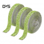 3 rulli Rhinestone'i lint isekleepuv kunstkristallribad Elegantne dekoratiivne kaunistusrull isetegemiseks k&auml;sit&ouml;&ouml;ks riided kingad s&auml;delev kaunistusteip