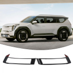 2 tk/komplekt Auto ABS s&uuml;sinikkiust v&auml;limusega konditsioneeri &otilde;huava dekoratiivliistud Kia EV9 2025 2025 jaoks CHINA
