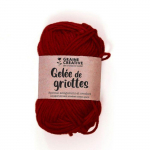 Fil de coton Amigurumi Bordeaux Gel&eacute;e de griottes