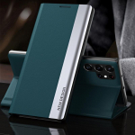 Flip Cover nahast telefoni&uuml;mbris Samsung Galaxy S25 Ultra S24 FE S23 S22 Plus S21 A56 A36 A16 A55 A15 A35 A26 A14 A52 A12 A14 A54 5G jaoks Samsung A56 5G