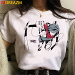 Jaapani anime Attack On Titan T-s&auml;rk Meeste naljakas multikas suvine T-s&auml;rk Titans Attack Graphic Hip Hop Eren Top Tees Mees S