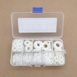 780 tk Valge Nailonist Plastikust Tihendite Komplekt - Lame Tihend M2 M2.5 M3 M4 M5 M6 M8 M10 M12 Plastikust Tihend &Uuml;mmargune Nailonist Plastikust Tihend 780pcs M2-M12/One Box