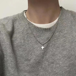 Lihtne trendikas Star Hollow Choker kaelakee ripats kaela ehted aksessuaarid naiste meeste mood peokett kaelakee